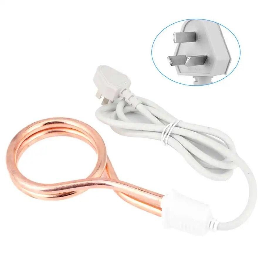 3000W High Power Electric Water Heater Immersion Water Heater Rod Bucket Instant Floating Water Heating Boiler AU Plug 220V
