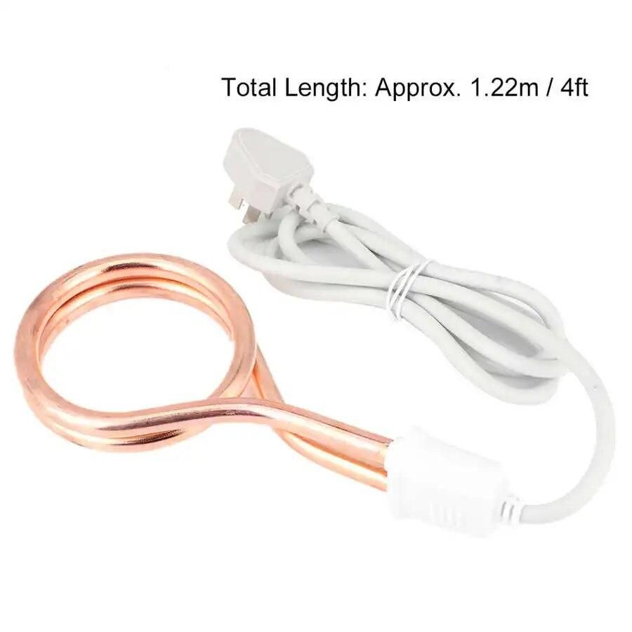 3000W High Power Electric Water Heater Immersion Water Heater Rod Bucket Instant Floating Water Heating Boiler AU Plug 220V