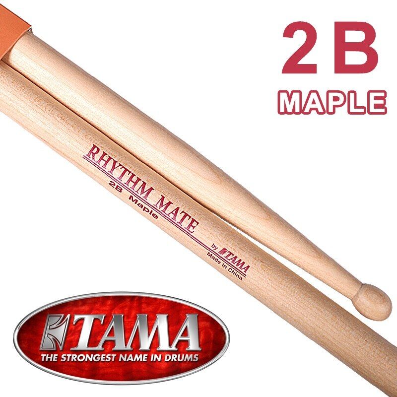 Hickory Drum 5A Mate Maple HRM Stick 7A 5B 2B TAMA Rhythm