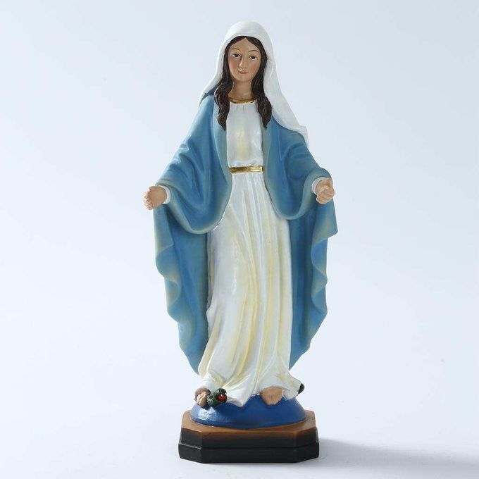 Resin Madonna Virgin Mary Statue Figurine Wedding Gift Xmas Decorative