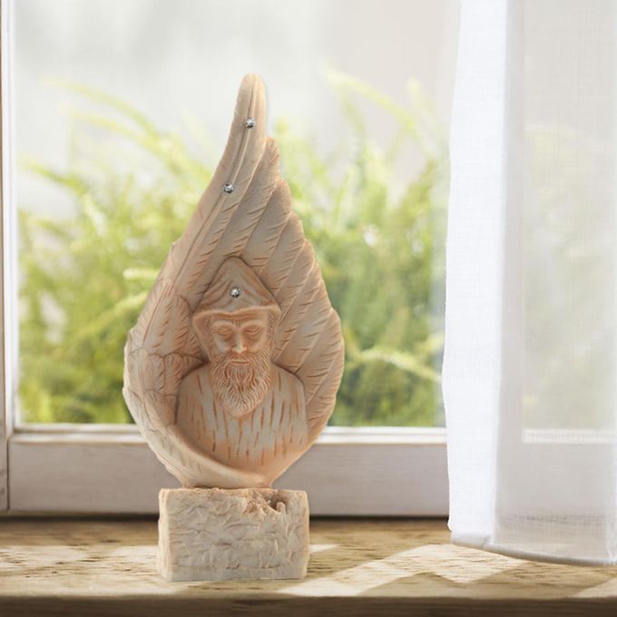 Resin Crafts Christ Jesus Sculpture Religious Ornaments For Bookshelf