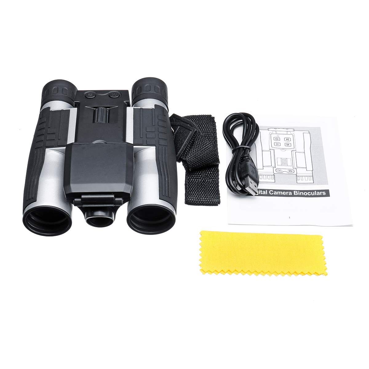 Multifunction FS608R 2" FHD Digital Camera Binoculars 12x32 Video Recorder Camcorder LCD Telescope For Watching Hunting Spying POETRY