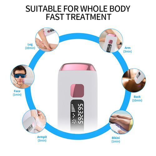 Women Professional IPL Epilator Laser Epilator Machine Face Body Hair Removal