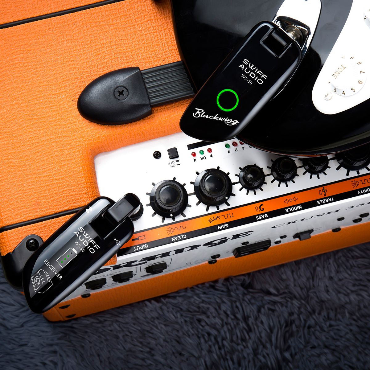 SWIFF WS-50 UHF Digital Guitar Wireless System (Transmitter