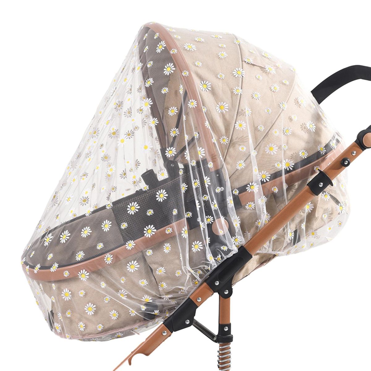 Mosquito Net Cover Pushchair Baby Netting Mesh White