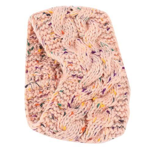 Pink Yarn Spring Winter Ear Warmer Headband For Women