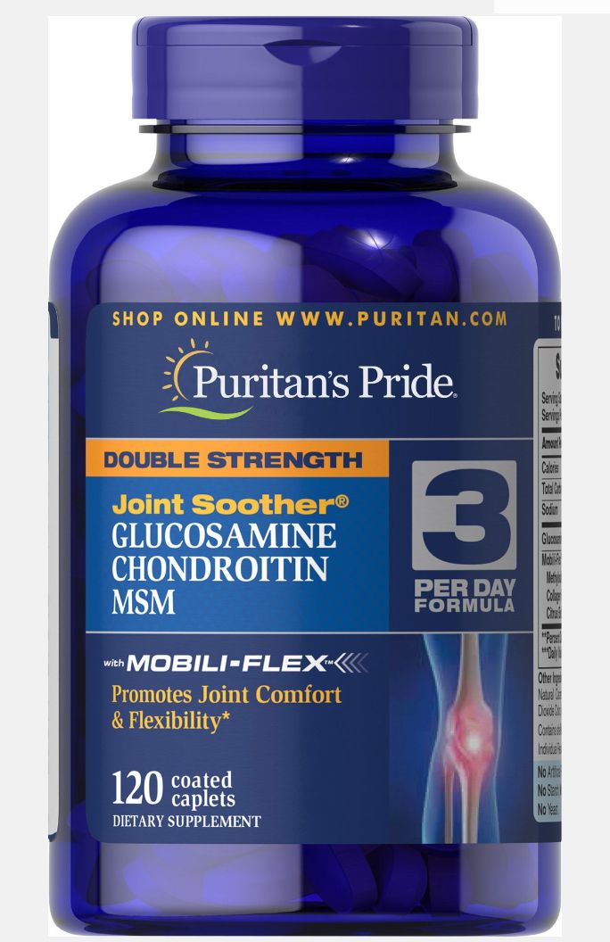 Glucosamine, Chondroitin & MSM Joint Soother X120caps