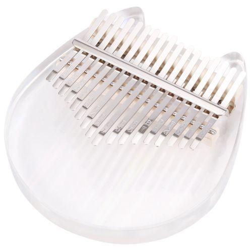 Rainbow Kalimba 17 Key Thumb Piano Transparent