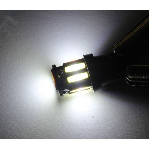 100Pcs T10 White Car Wedge  Reverse Instrument 12VPanel Lamp