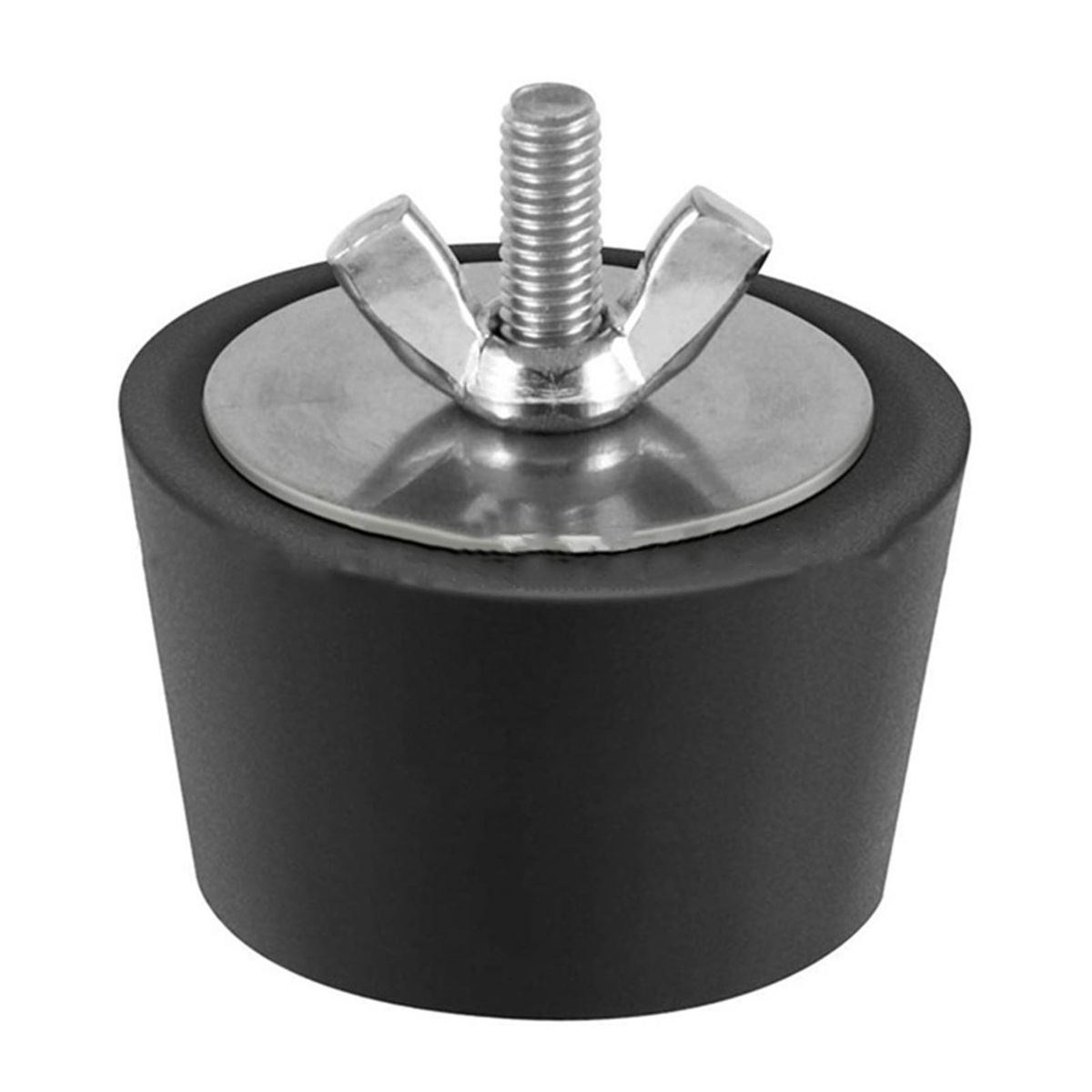 Pool Stopper Screw Bolts Portable Expansion Plug Black