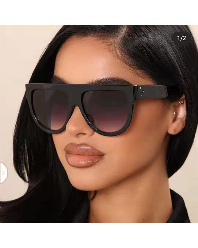 Flat Top Tinted Lens Sunglasses