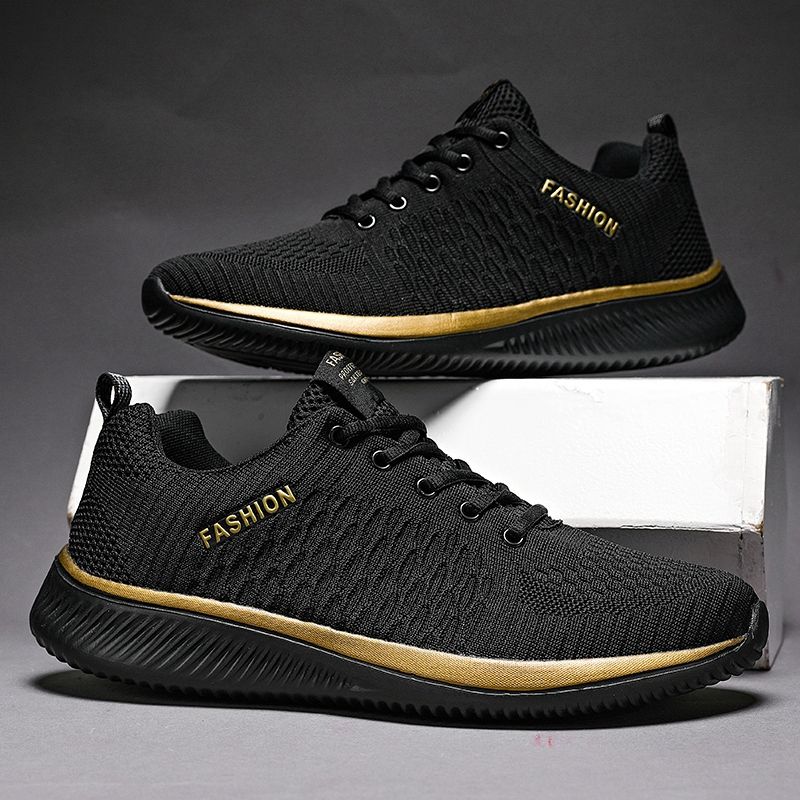 New Men's Casual Sneakers - Black
