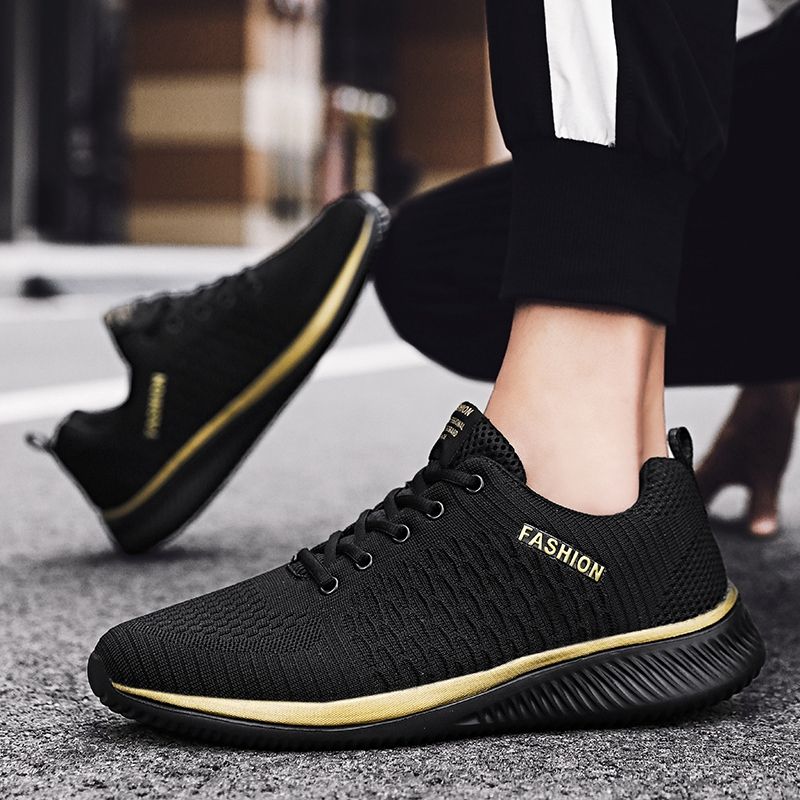 New Men's Casual Sneakers - Black