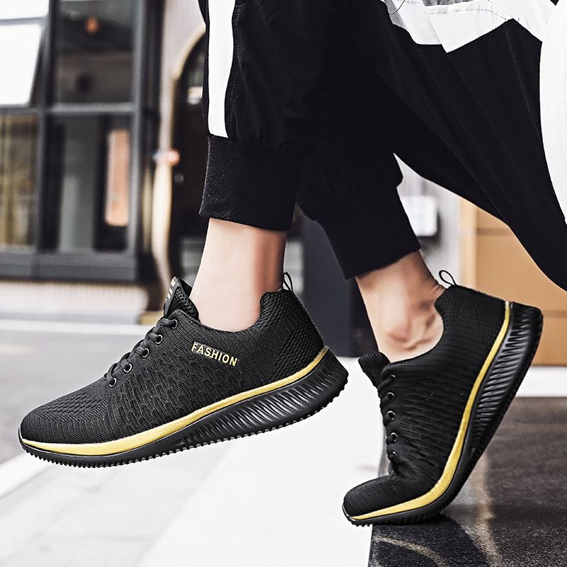 New Men's Casual Sneakers - Black