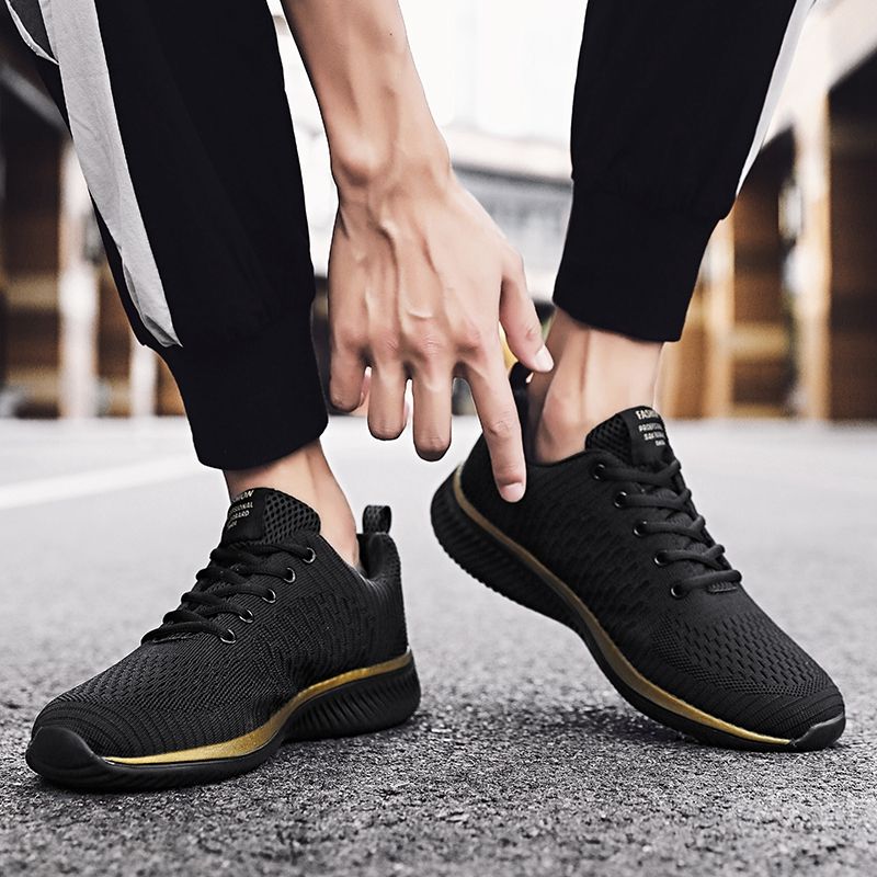 New Men's Casual Sneakers - Black