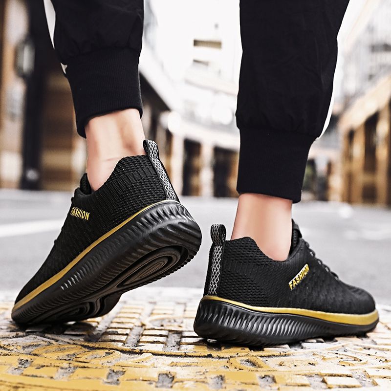 New Men's Casual Sneakers - Black