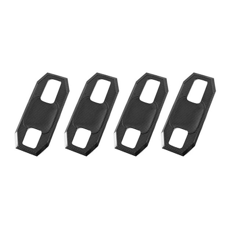 Car Carbon Fiber External Door Handle Bowl Cover Cup Cavity