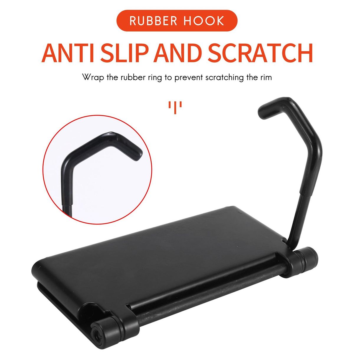 Bike Wall Mount Hook for Indoor Shed Bicycle Hooks with Scre