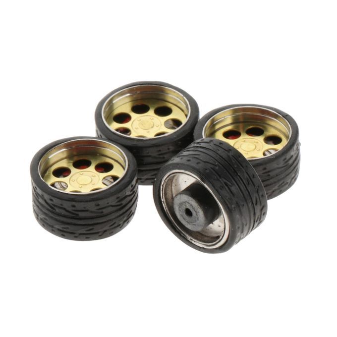4PcsSet 164 OnRoad Model Car Wheel  Tires Spare Parts For E8