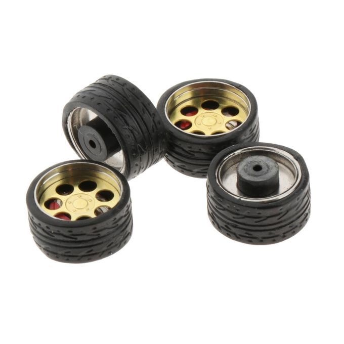 4PcsSet 164 OnRoad Model Car Wheel  Tires Spare Parts For E8