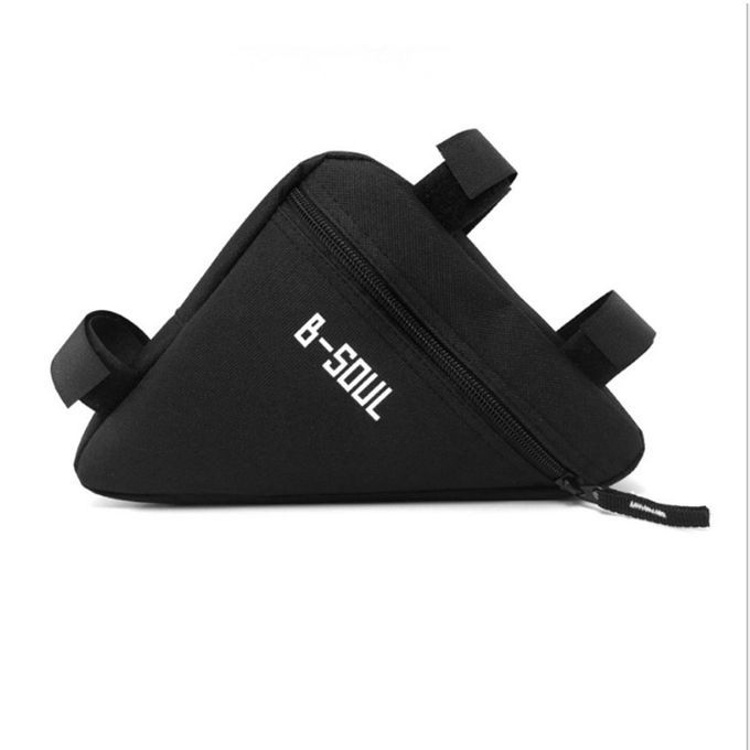 B-SOUL Waterproof Triangle  Y Ling Bi Y Le Bike Bags Front Tube Frame Bag-black