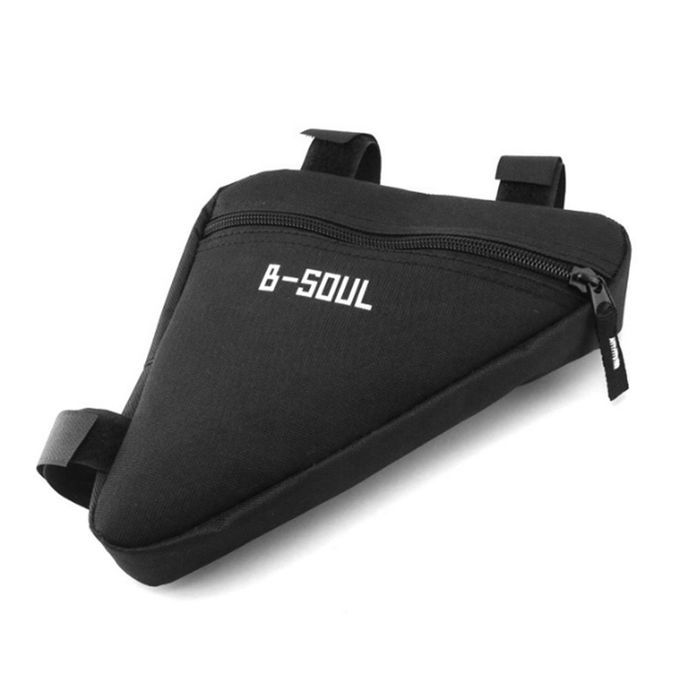 B-SOUL Waterproof Triangle  Y Ling Bi Y Le Bike Bags Front Tube Frame Bag-black