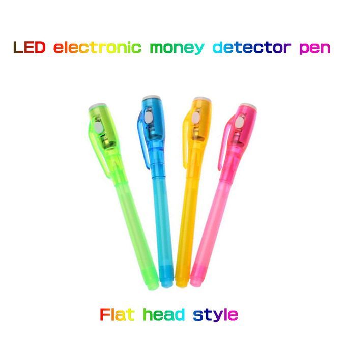2 In 1 Multifunction Pen LED UV Money Detector Pen