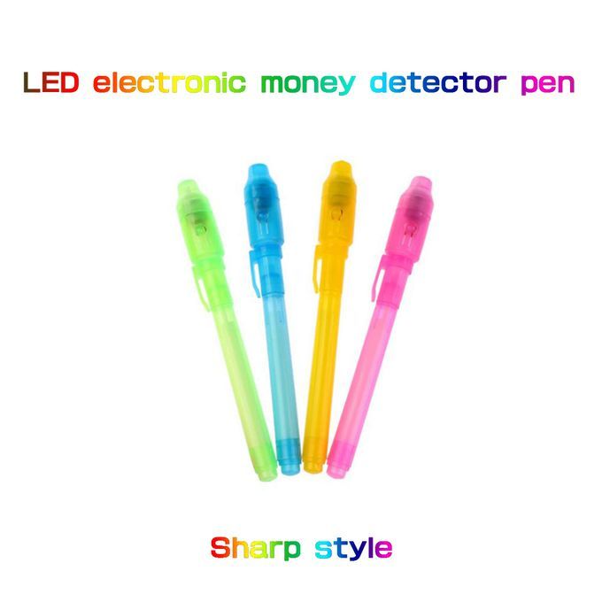 2 In 1 Multifunction Pen LED UV Money Detector Pen