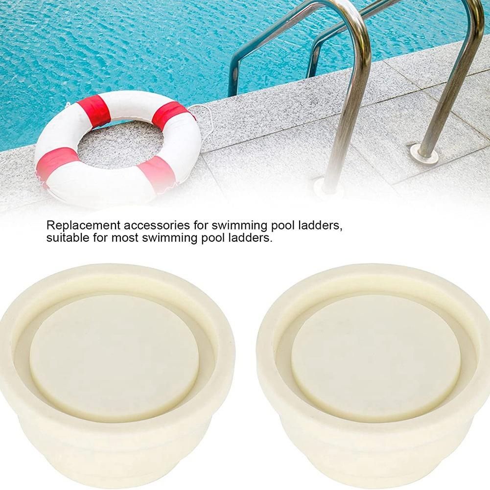 2Pcs Swimming Pool Supplies Ladder Rubber Plug Ladder