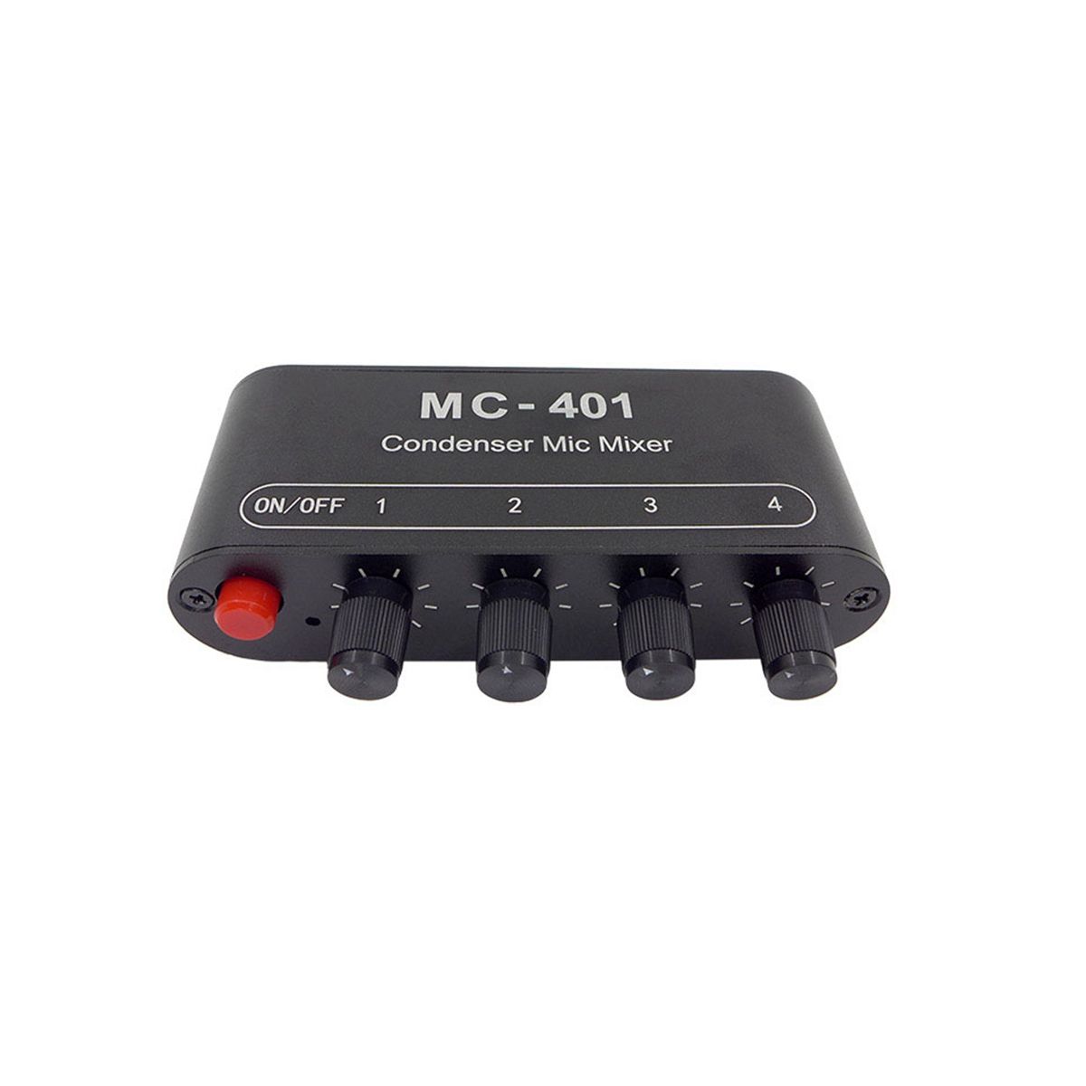 New Mini Audio Mixer Condenser Microphone Mixer Four-In-One Microphone Amplifier for Computer Mobile Phone Sound Card