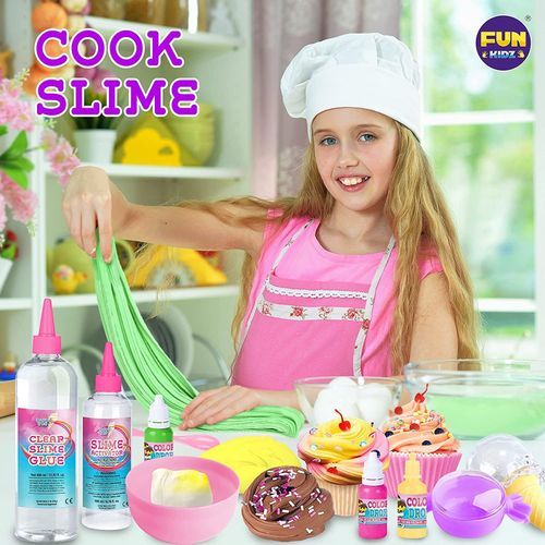 Butter Slime Kit For Girls 10-12, FunKidz ICE Fluffy