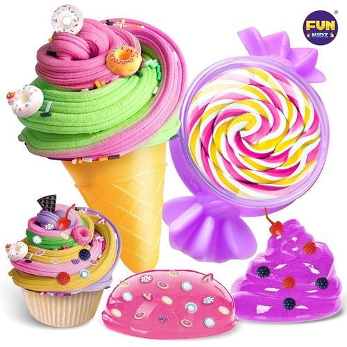 Butter Slime Kit For Girls 10-12, FunKidz ICE Fluffy