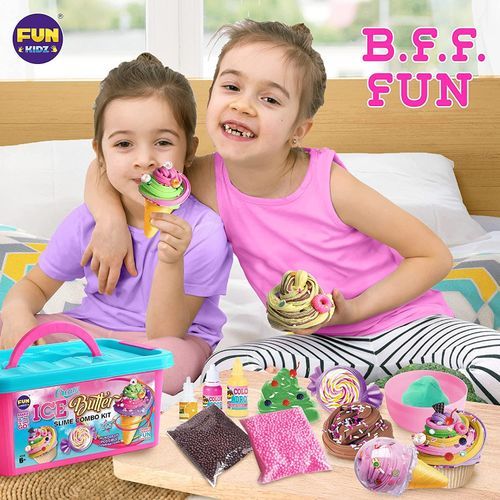 Butter Slime Kit For Girls 10-12, FunKidz ICE Fluffy