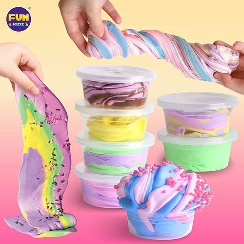 Butter Slime Kit For Girls 10-12, FunKidz ICE Fluffy