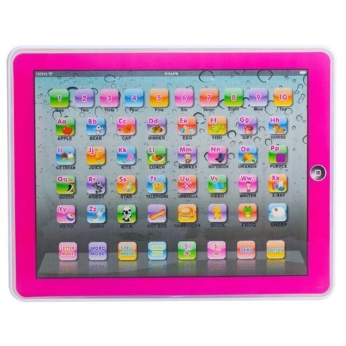 Kids Educational Learning Tablet- Pink