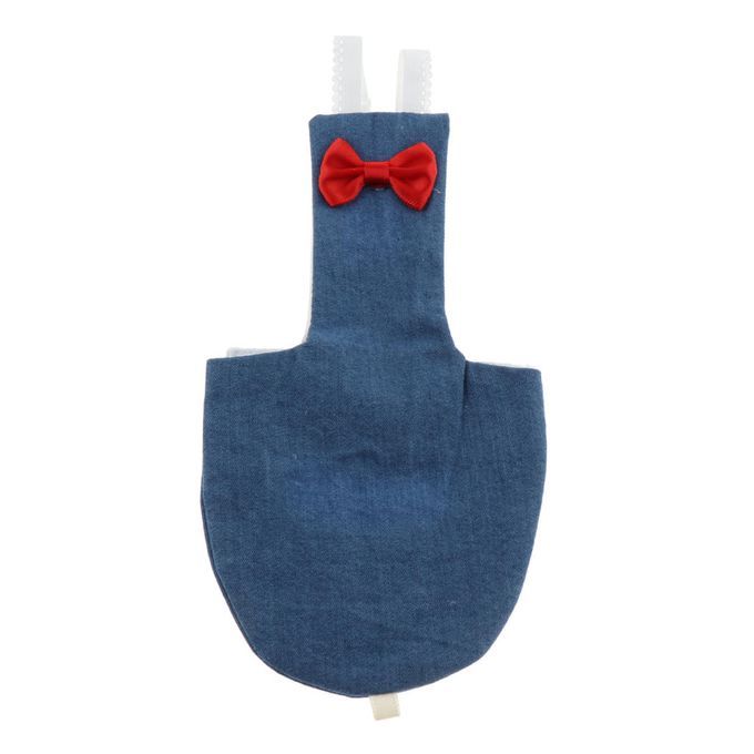 Washable Bird Flight Suit Diapers For Macaw, Congo African Denim XL