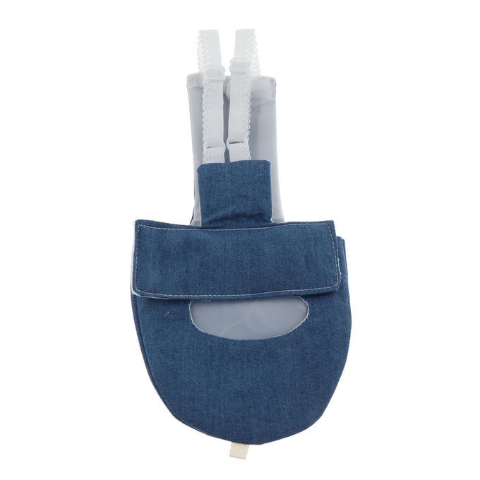 Washable Bird Flight Suit Diapers For Macaw, Congo African Denim XL