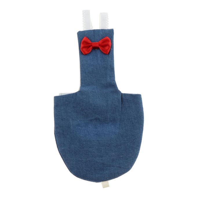 Washable Bird Flight Suit Diapers For Macaw, Congo African Denim XL