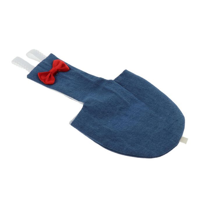 Washable Bird Flight Suit Diapers For Macaw, Congo African Denim XL
