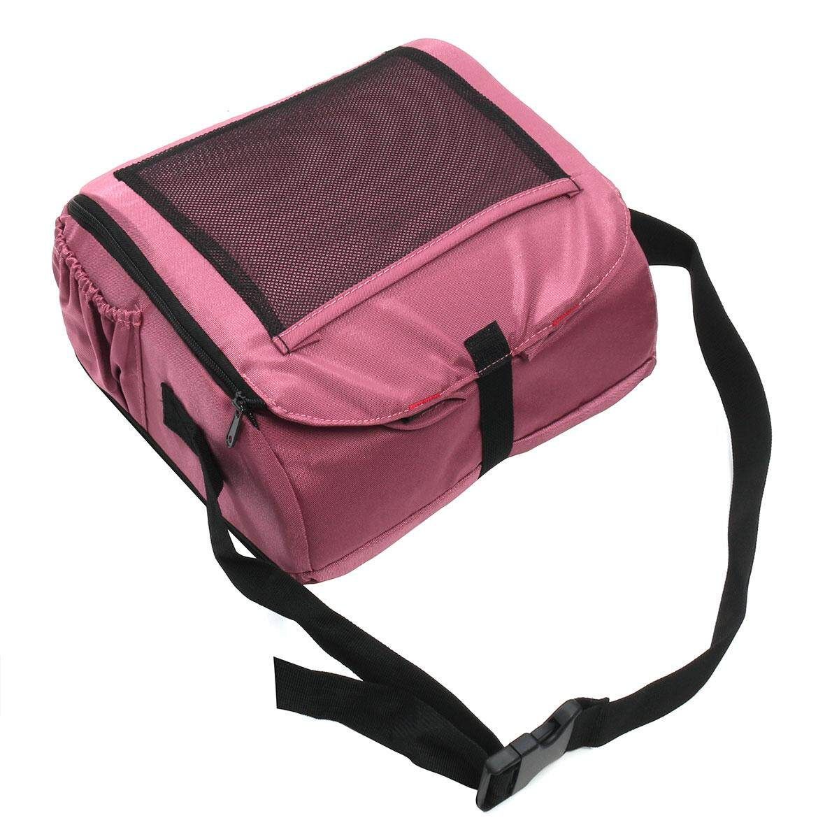 Children Portable Booster Seats Baby Feeding High Chair Stool Infant Feeding Pink