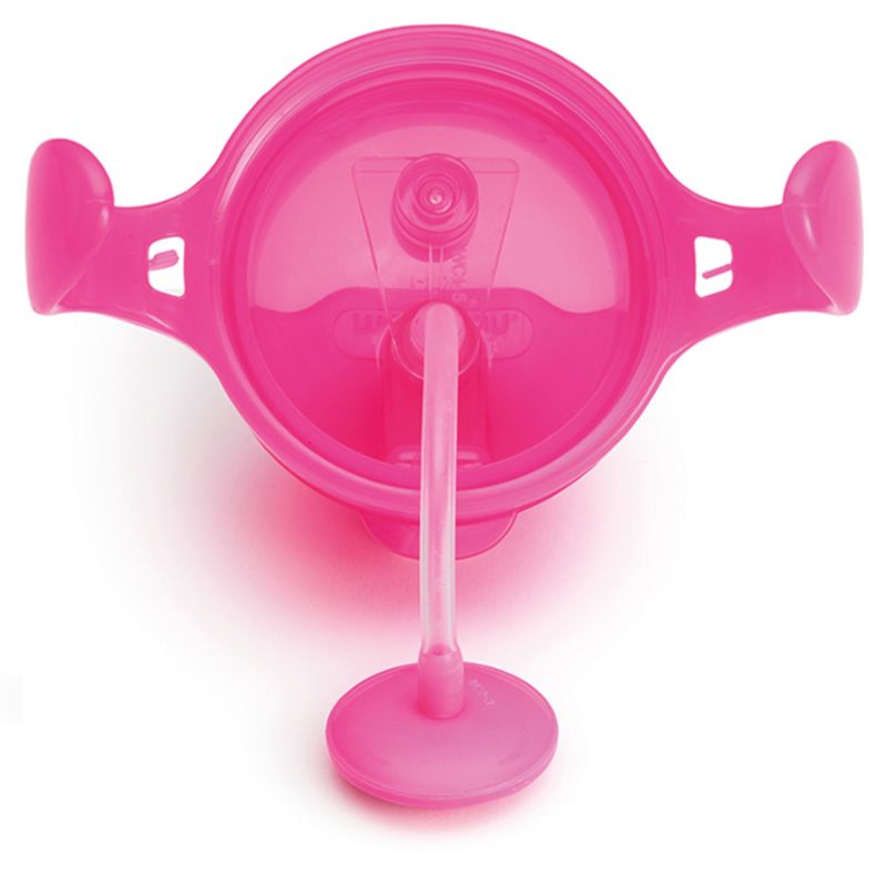 Click Lock Weighted Straw Trainer Cup 6m+ Pink