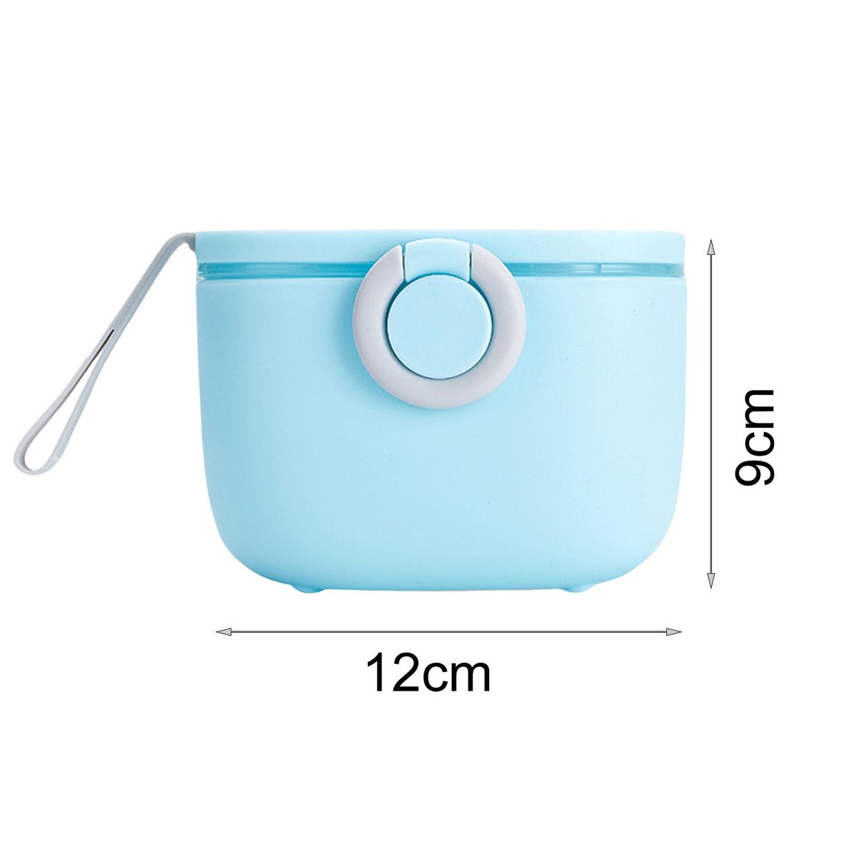 Milk Powder Case Infant Milk Powder Box Snacks Container Pink
