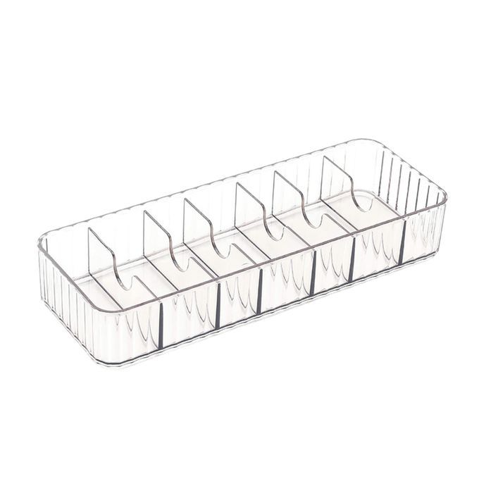 Cable Storage Box Desk Stationery  Organizer Holder For Clear
