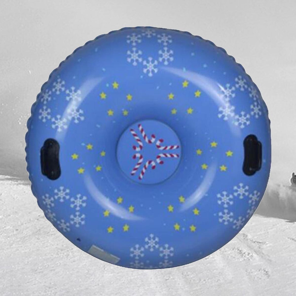 Winter Snow Tube For Kids Adults PVC Large With Handles Sledding 98cm