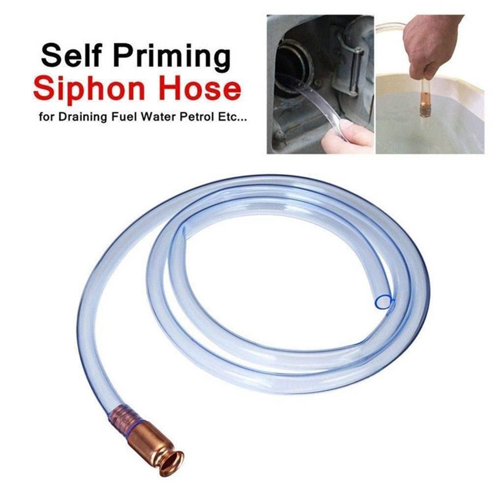 Oline Fuel Water Shaker Siphon Safety Self Priming Hose Plumbing Hoses Transparent As Shown
