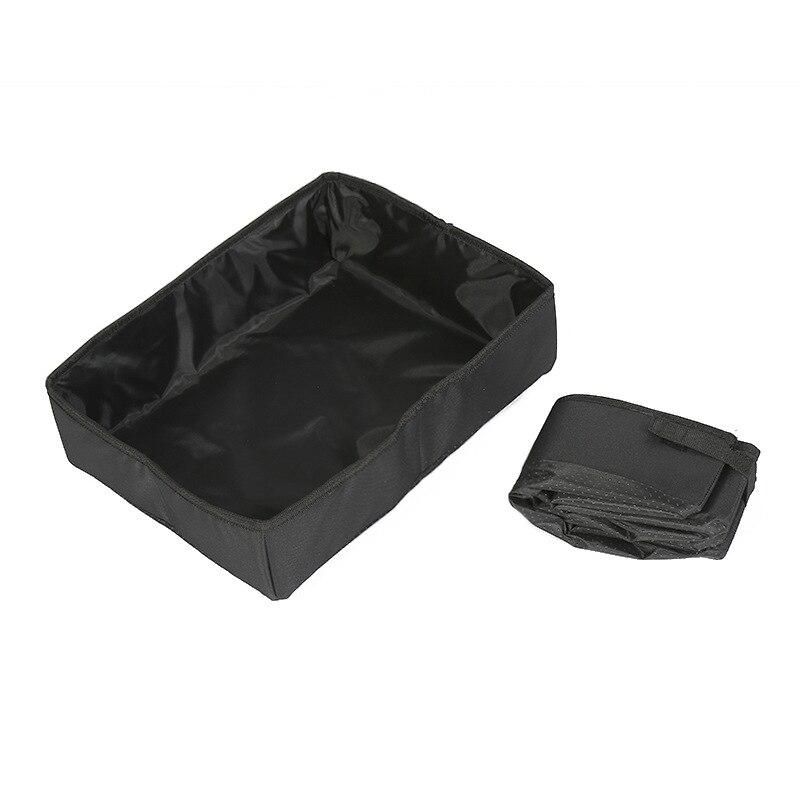Folding Travel Pet Cat Litter Box Puppy Toilet Tray Folding Cat Litter Bedpan Waterproof Outdoor Foldable Cat Litter Box