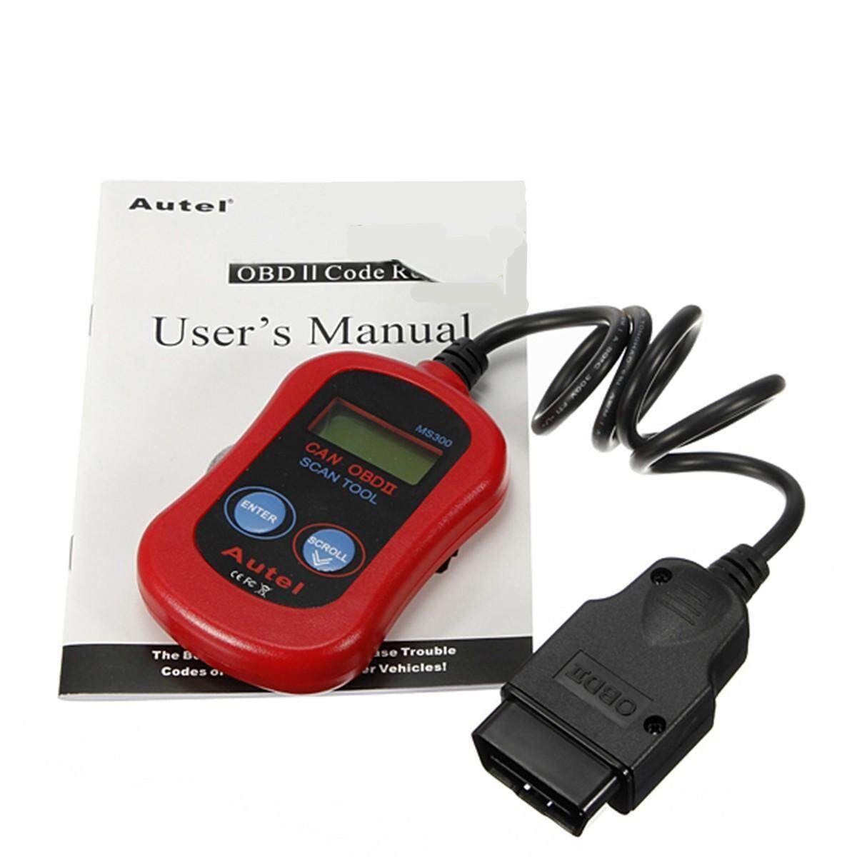 16 Pin MS300 Car OBD2 OBDII CAN Fault Reader Scanner Diagnostic Scan Tool