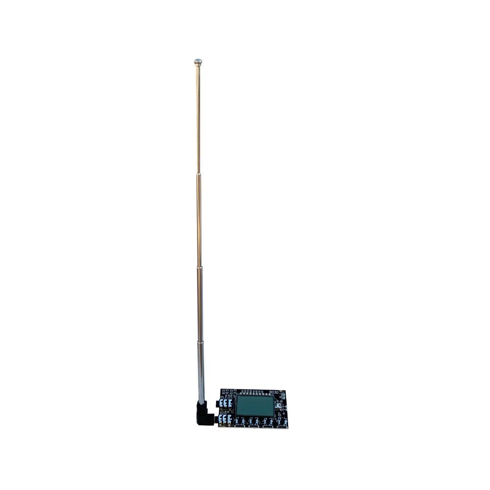 FM Radio Module Stereo FM Receiver Board Digital LCD 76MHz-108MHz Audio Video Output Multi-Function Frequency Modulation