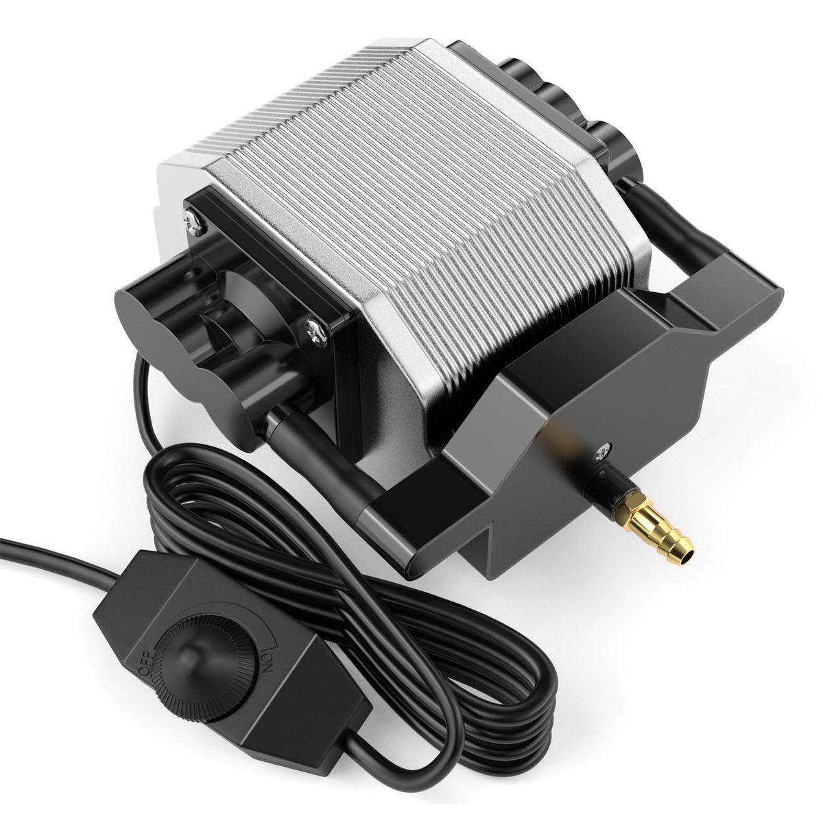 SCULPFUN 30L/Min Laser Air Assist Pump Air Compressor for S10 Laser Engraving Machine Adjustable Speed Low Noise Low Vibration Stable Output Upgraded Laser Engraving and Cutting Machine Accessory