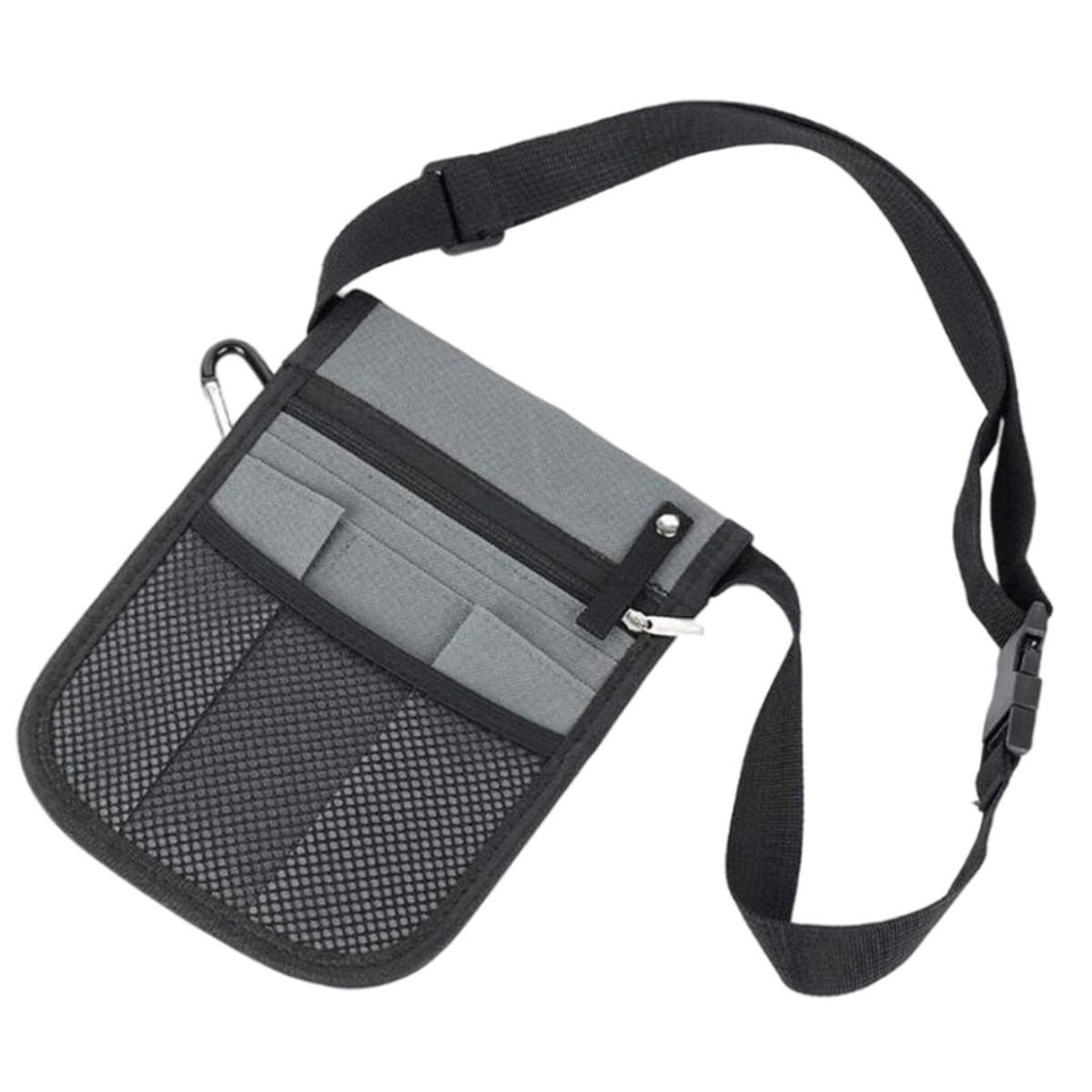 Nurse Nursing Waist Bag Pouch Fanny Pack Nursing Belt Waist Bag Gray